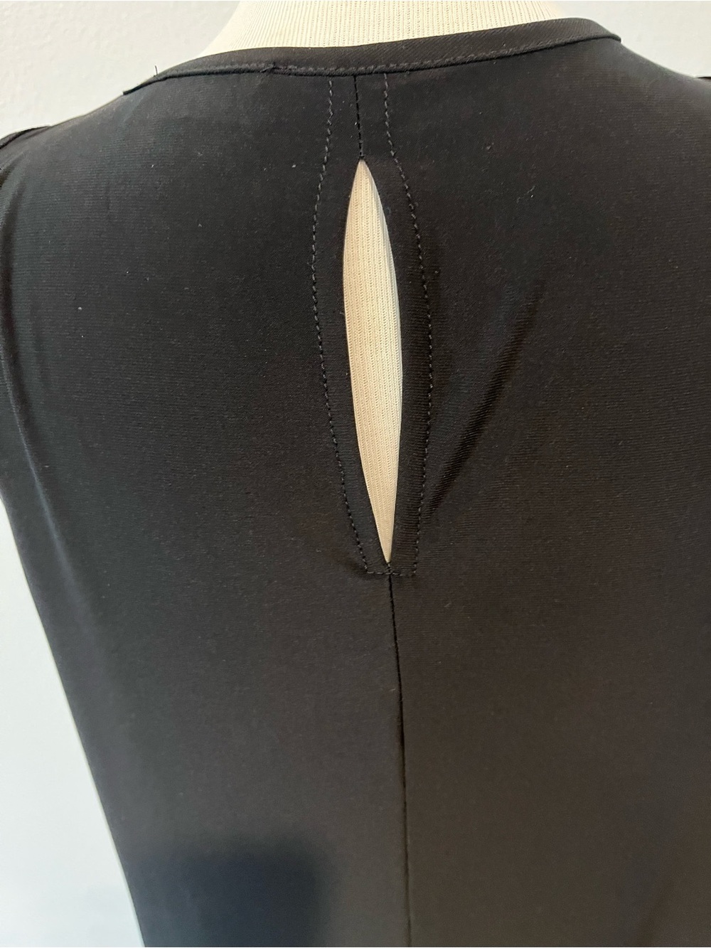 MSK Black Maxi Skirt - Sleek Straight Cut - Picture 5 of 7